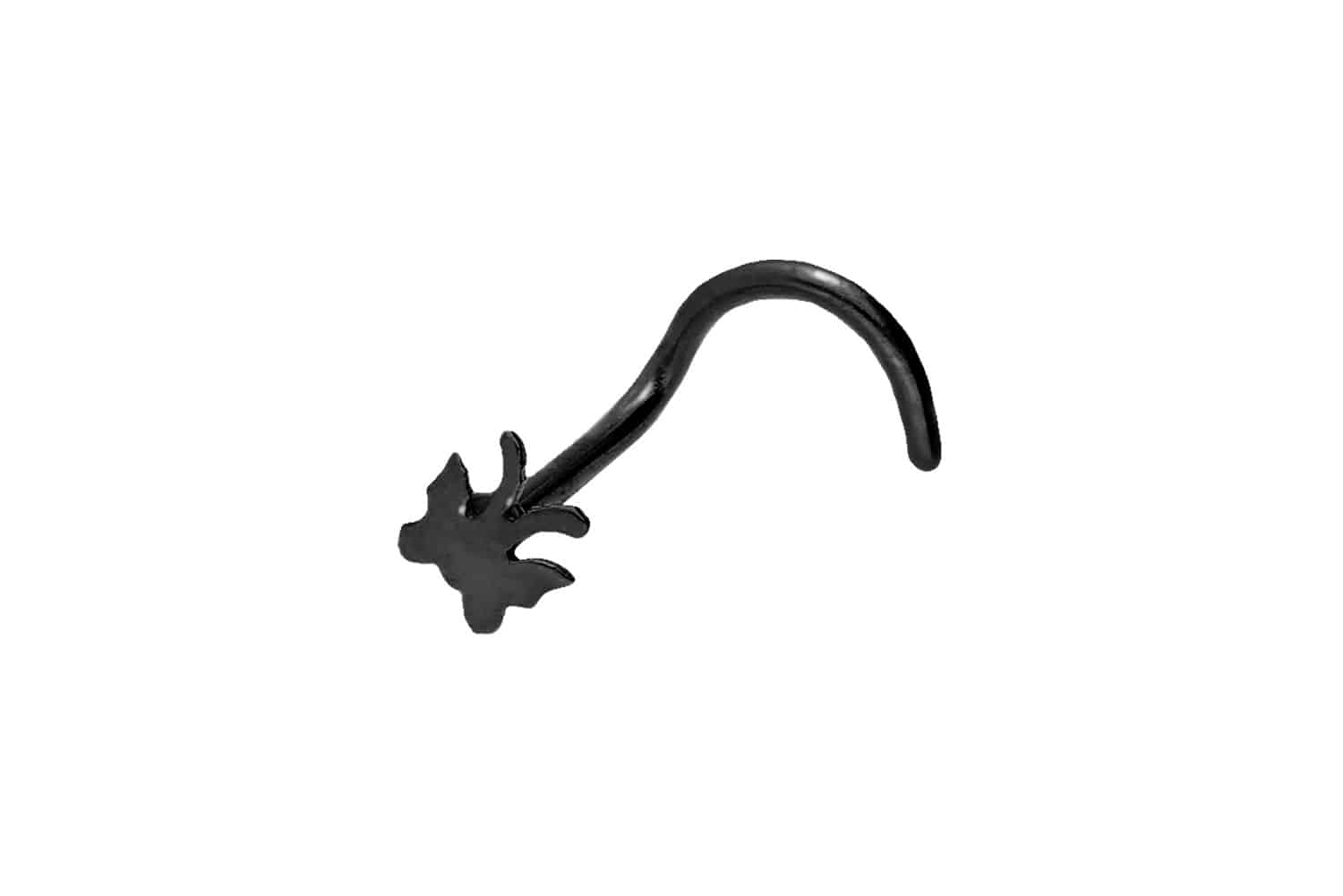 Chirurgenstahl Nasenstecker Nasenpiercing Spirale SCHMETTERLING ++SALE++